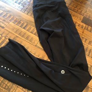 Lululemon. Fast and Free Tights 7/8. Size 4.
